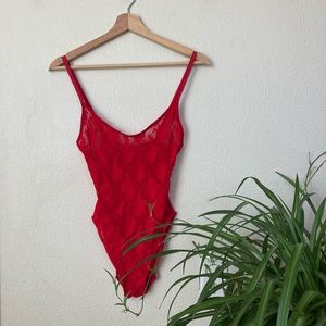 Vintage Christian Dior intimates bodysuit
